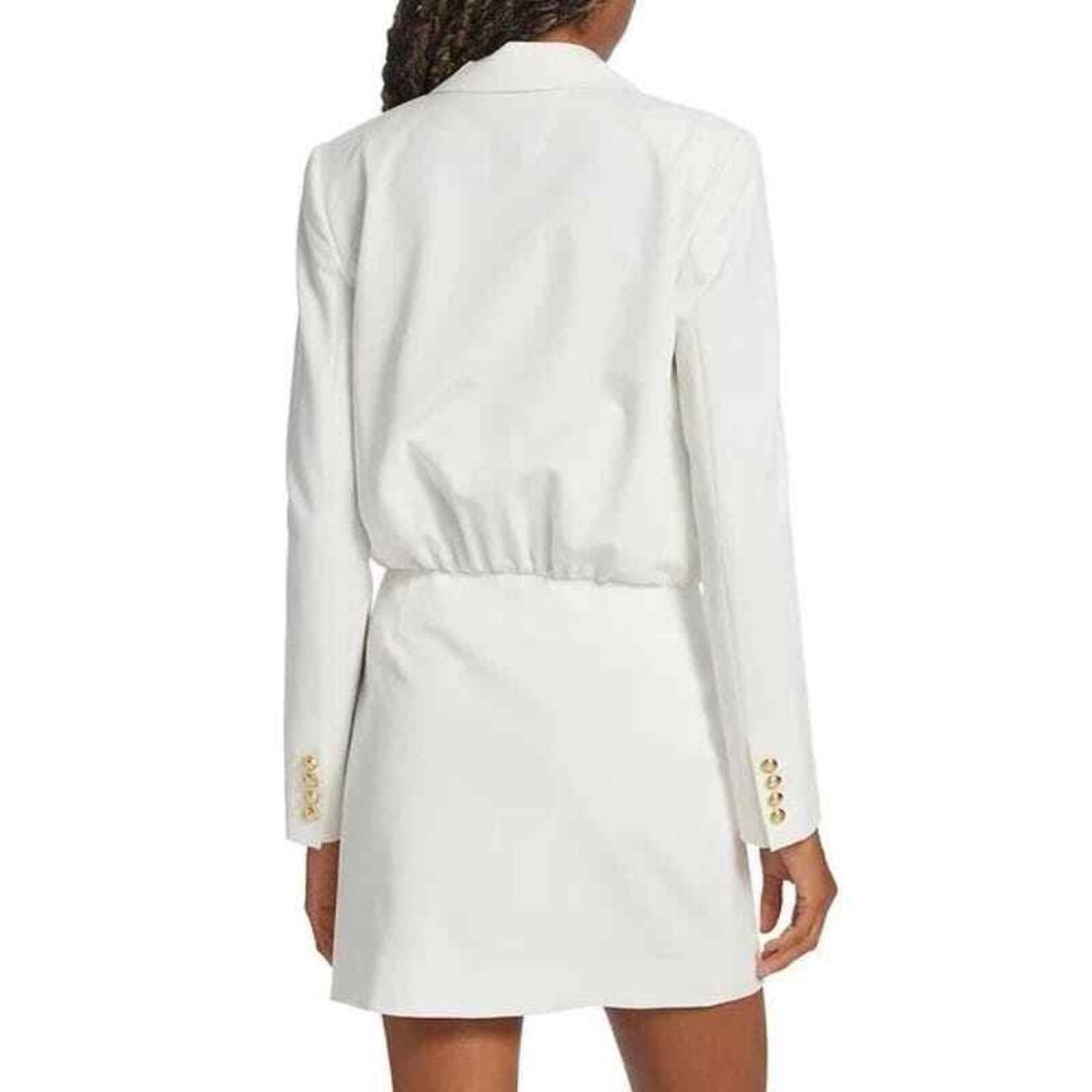 Derek Lam 10 Crosby Tweed Chiara Blazer Dress Long Sleeve - size 4 - Picture 4 of 6